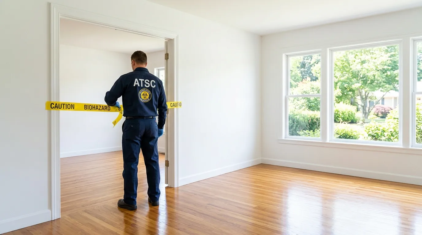 Certified biohazard cleanup crew performing Decomposition Cleanup in Kalaoa